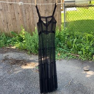 Anthropologie “Staring at stars” lace nightgown
